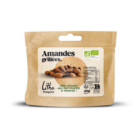 Amandes Grillées 40g - Pause Gourmande - Litha Espresso