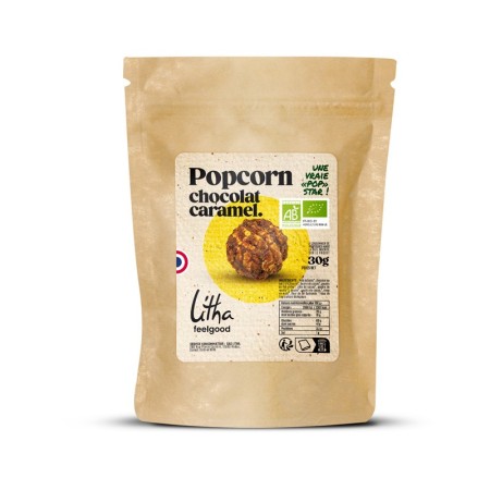 Pop Corn Chocolat Caramel 30g - Litha Espresso