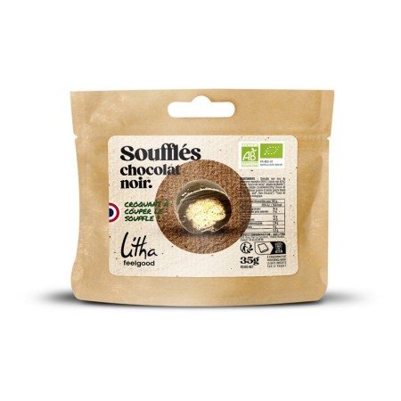 Soufflés Chocolat Noir 35g - Pause Café - Litha Espresso