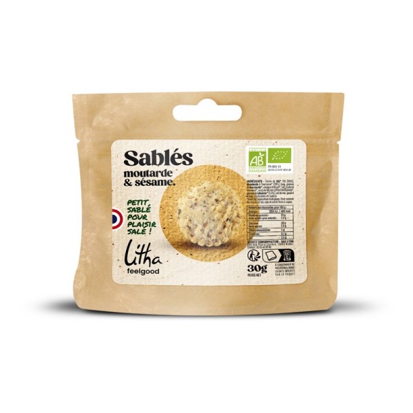 Sablés Salés Moutarde 30g