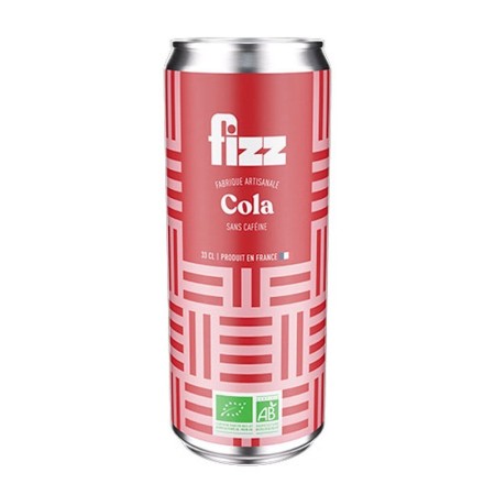 Fizz Cola Bio 33cl - Cola Naturel et Rafraîchissant