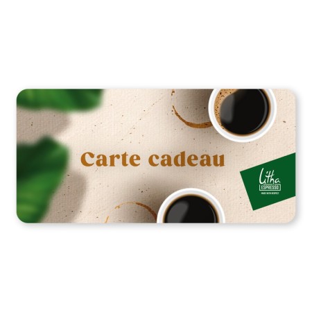 Carte Cadeau Litha Espresso, Offrir Café Litha Espresso