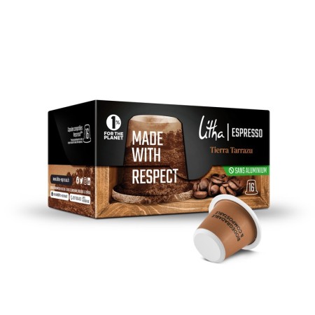 Capsules compatible Nespresso® Tierra Tarrazu - Litha Espresso