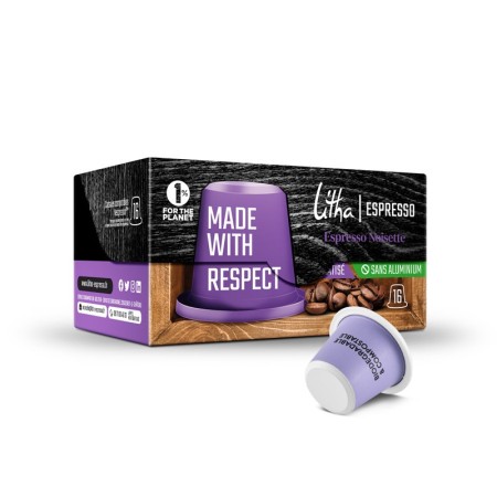 Capsules compatible Nespresso® Espresso Noisette - Litha Espresso